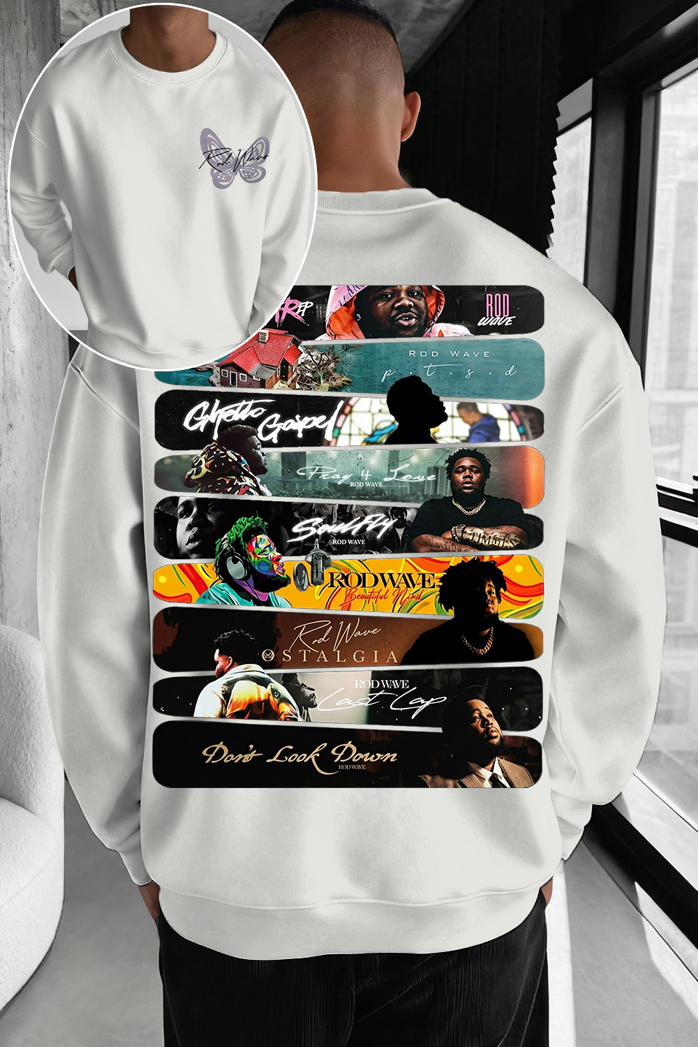 Rod Wave Album Sweatshirt