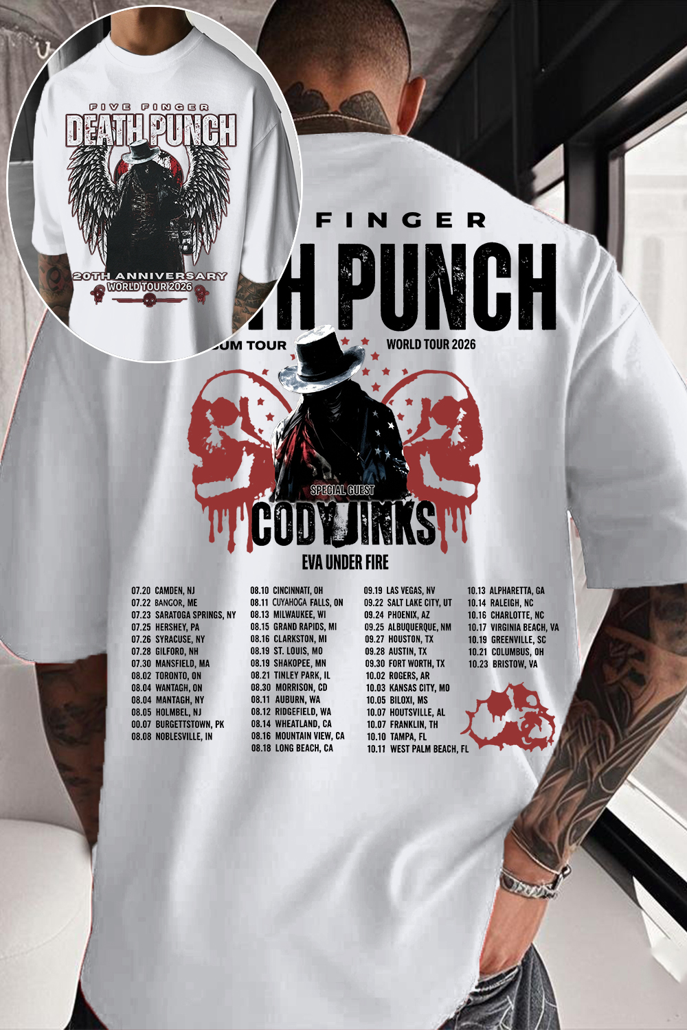 Five Finger Death Punch Tee
