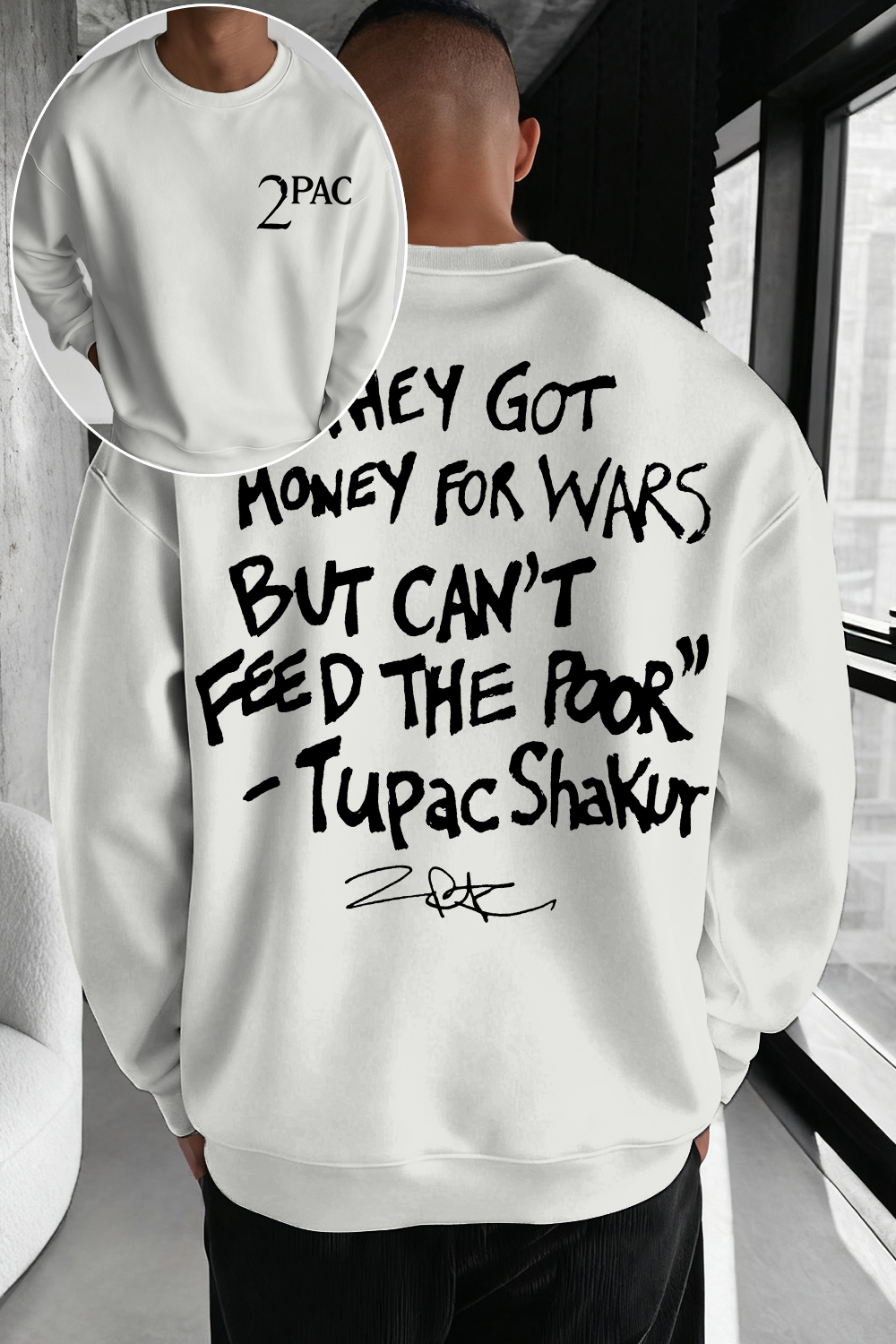 🎤🔥2Pac Sweatshirt