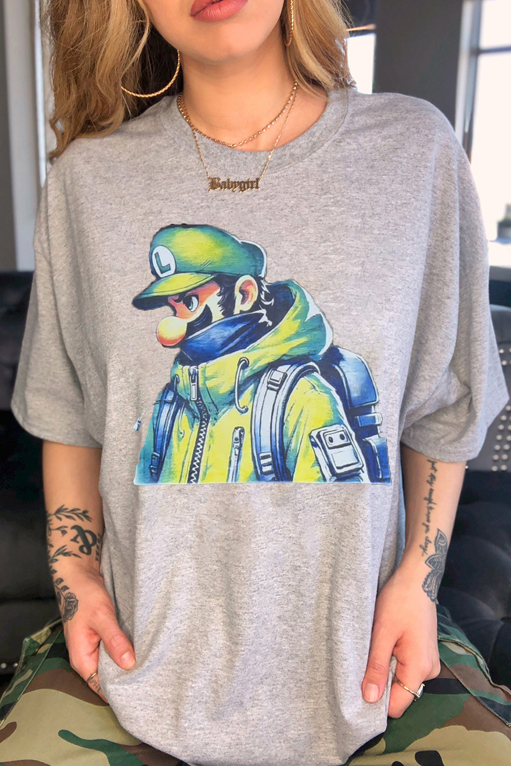 luigimario short sleeve t-shirt