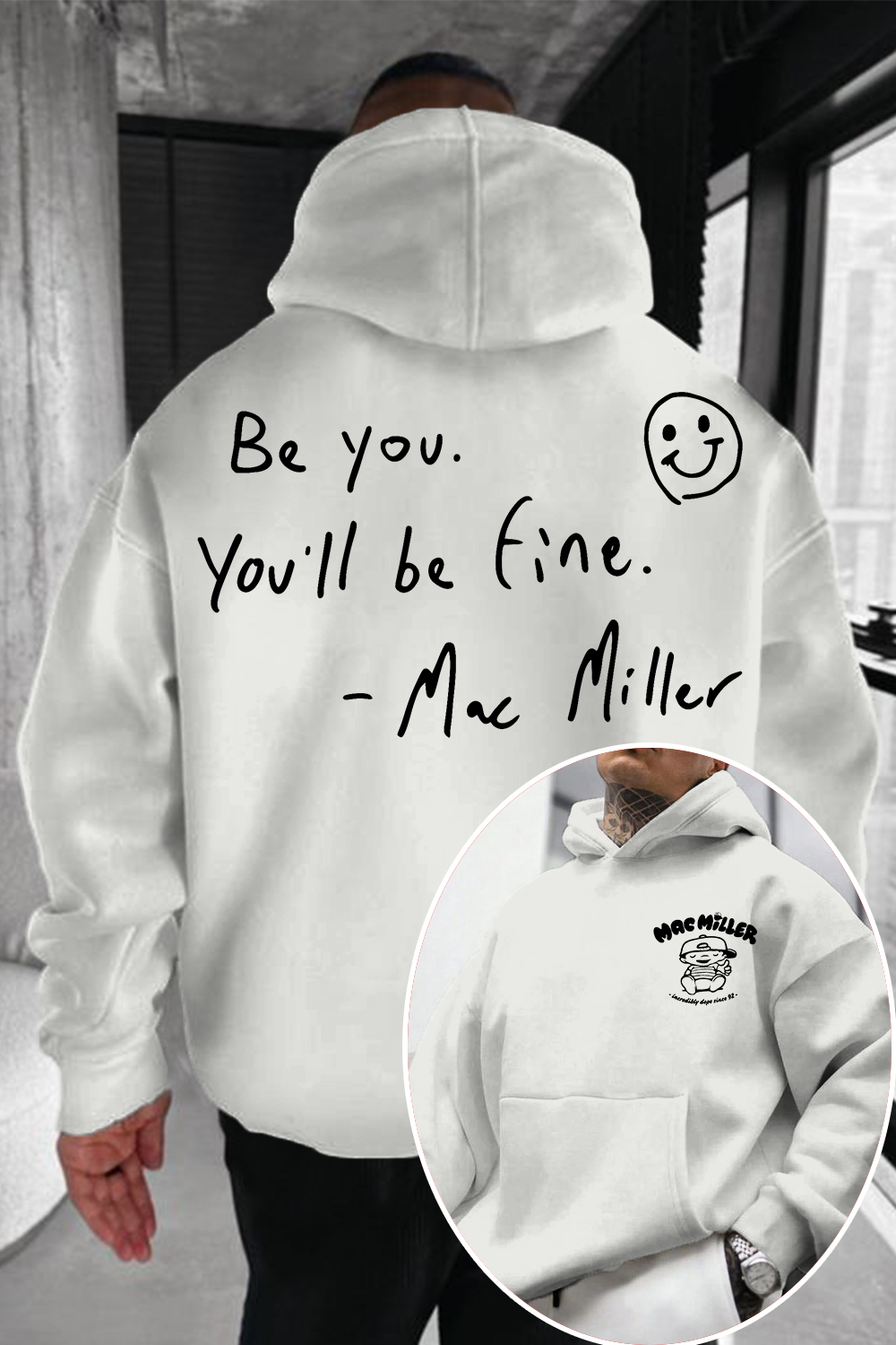 Mac Miller Be You You'll Be Fine Hoodie