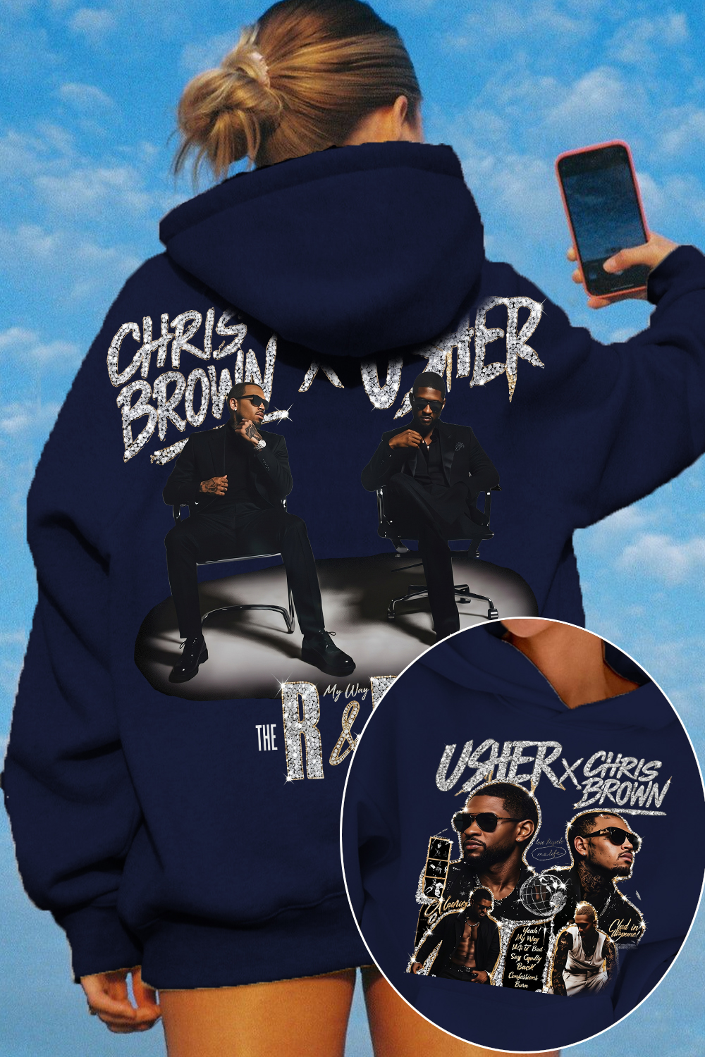 Chrisbrown & Usher Hoodie