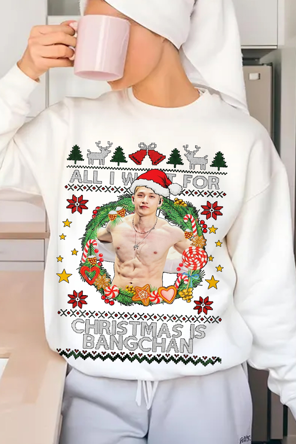 Bang Chan Christmas Sweatshirt