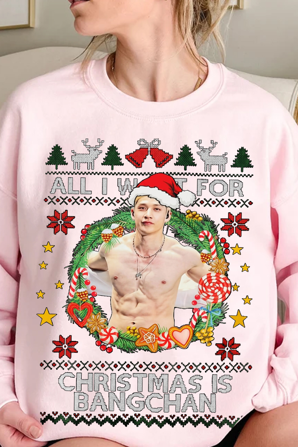 Bang Chan Christmas Sweatshirt