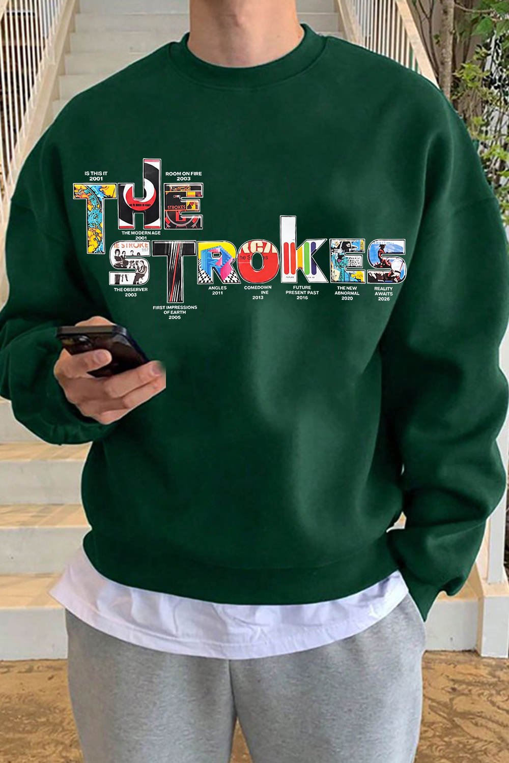 The Strokes’S Fan Sweatshirt