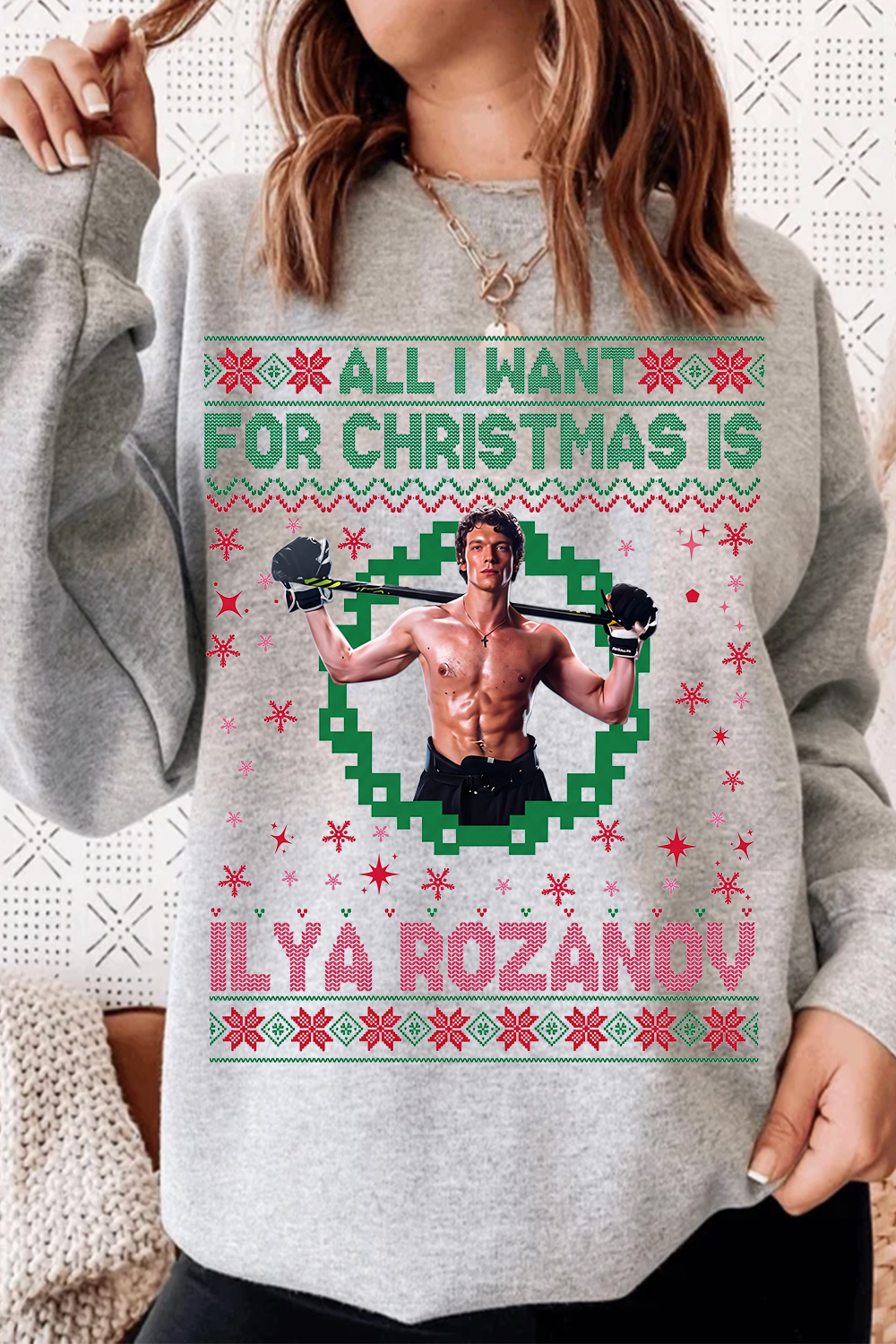 🔥 Heated Rivalry Christmas Sweatshirt