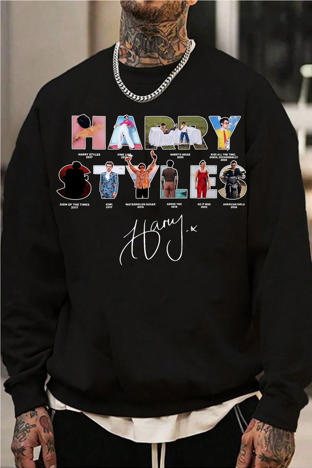 Harry Styles Fans Men's Sweatshirt