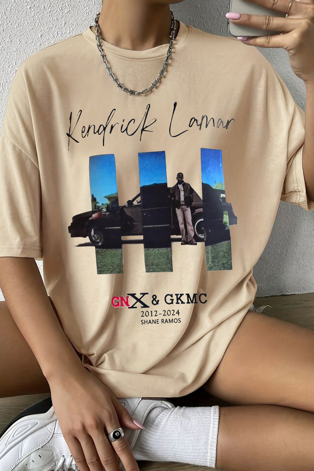 Kendricklamar casual round neck t-shirt