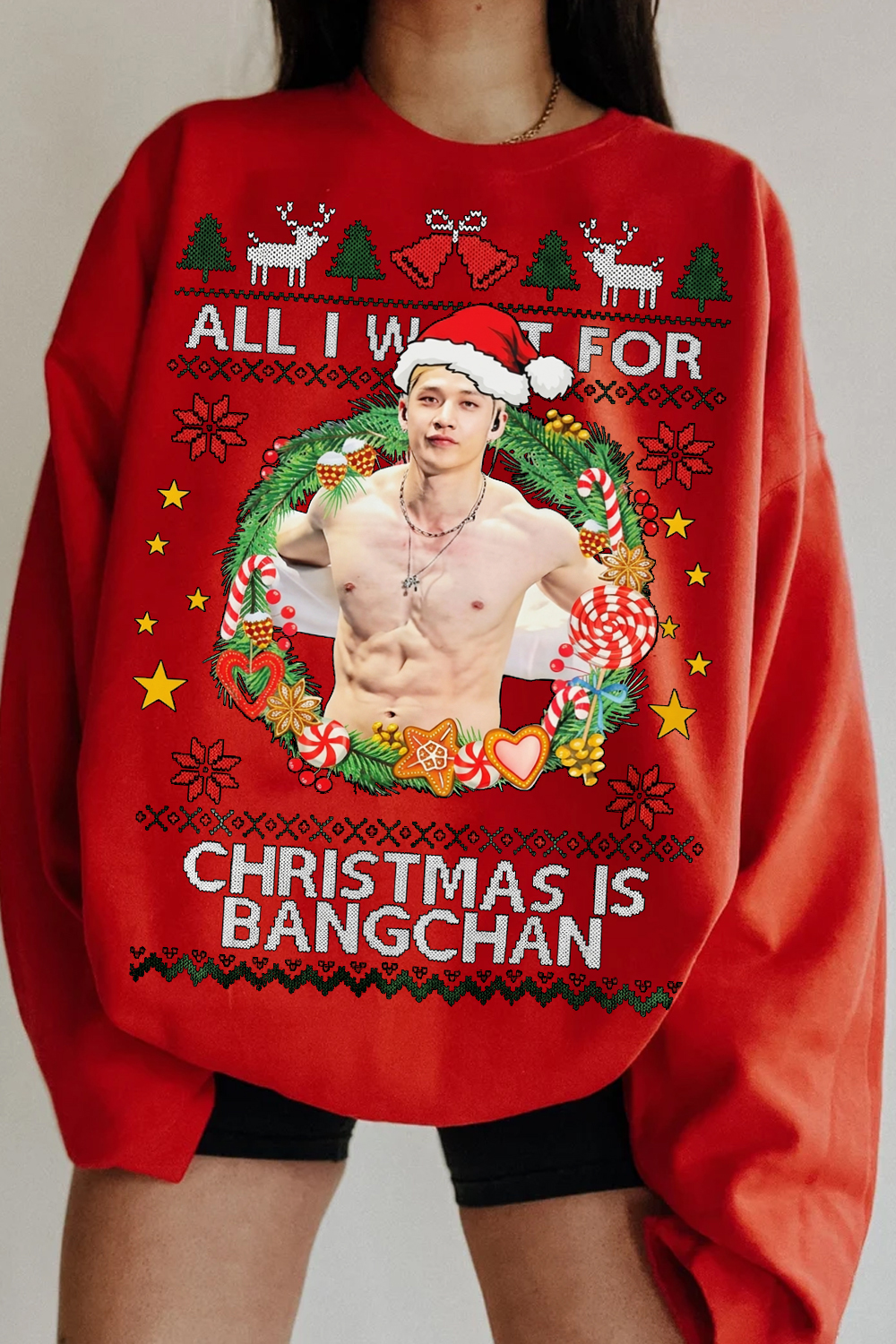 Bang Chan Christmas Sweatshirt