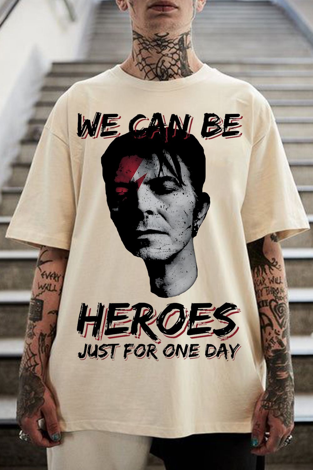 David Bowie We Can Be Heroes T-Shirt
