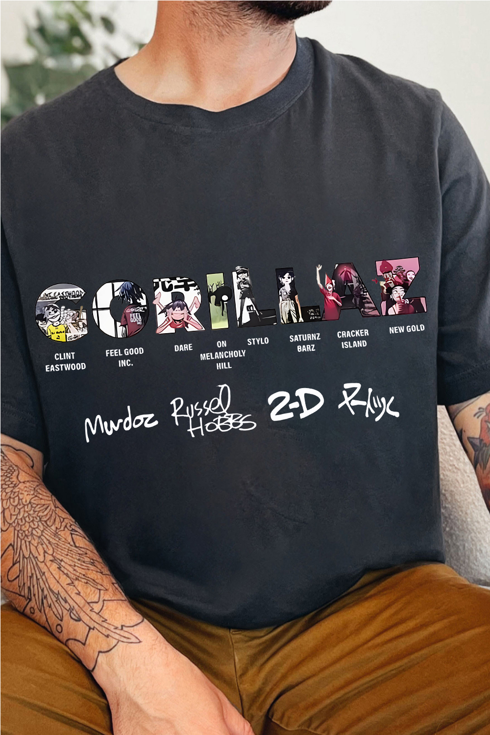 Gorillaz Fan 🐵 Tee