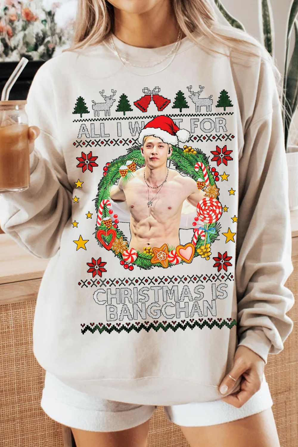 Bang Chan Christmas Sweatshirt