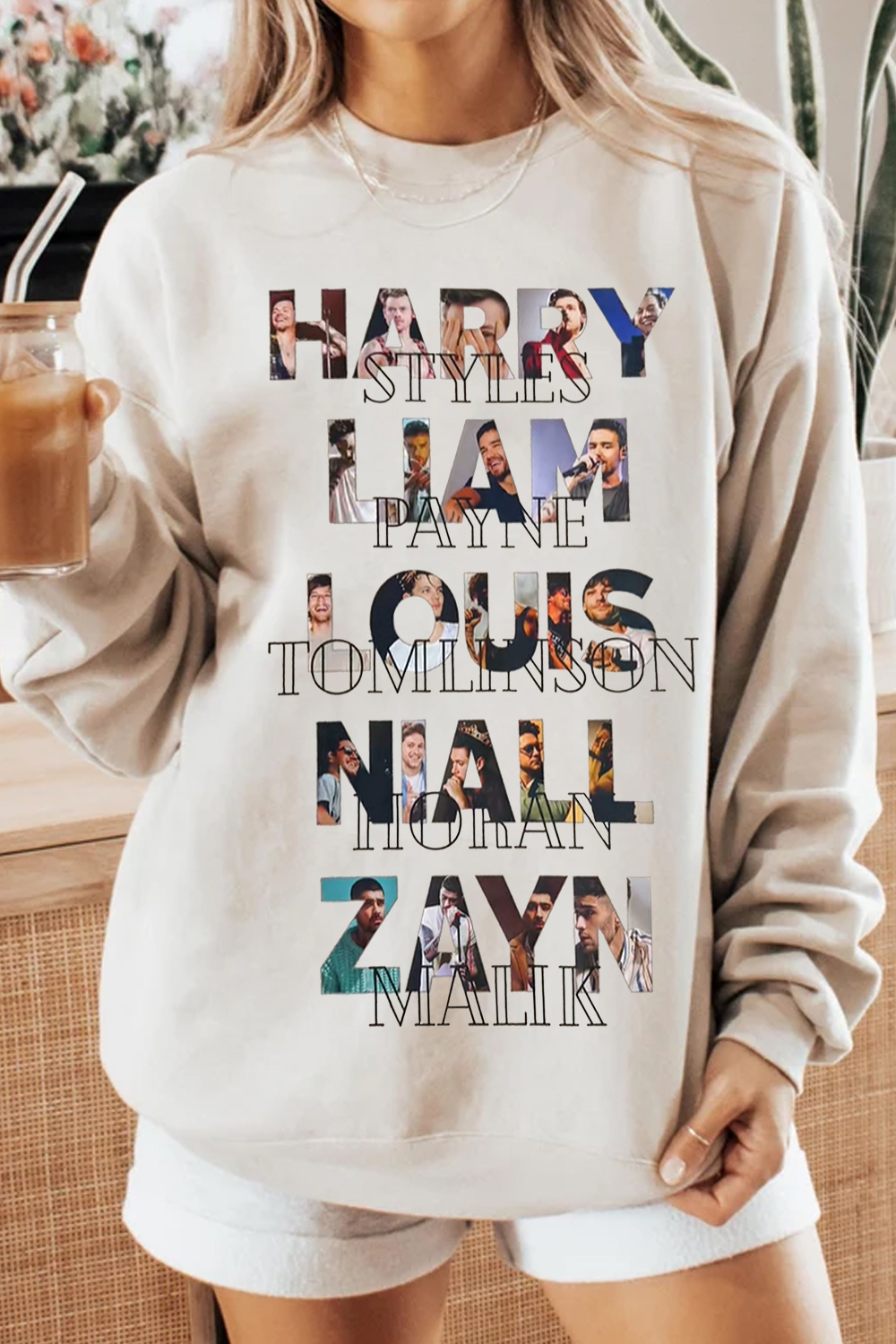 onedirection fans funny sweatshirt for women