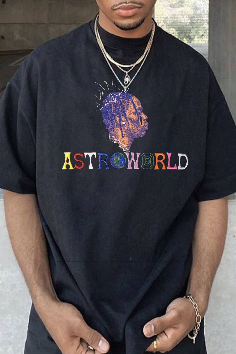 ASTRWORLD crew neck t-shirt