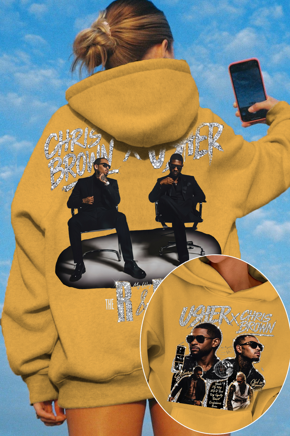 Chrisbrown & Usher Hoodie
