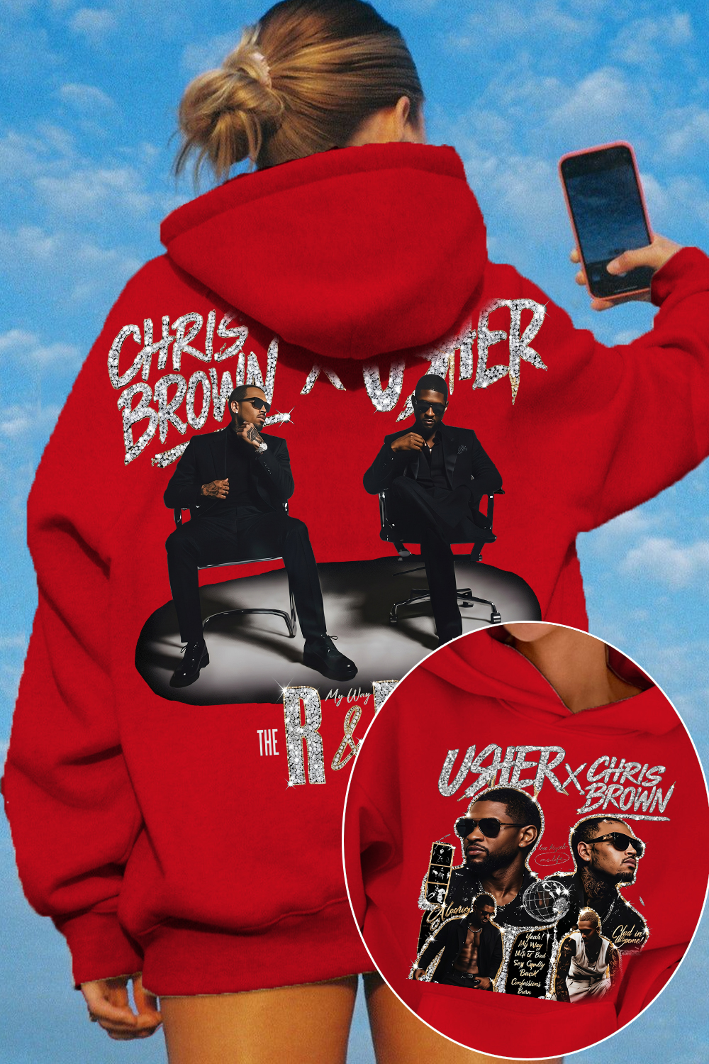 Chrisbrown & Usher Hoodie