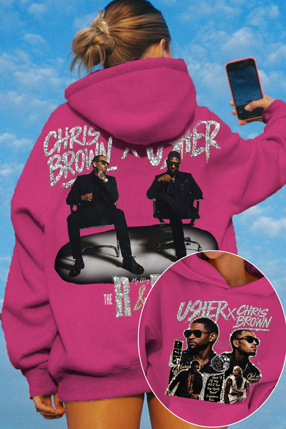 Chrisbrown & Usher Hoodie