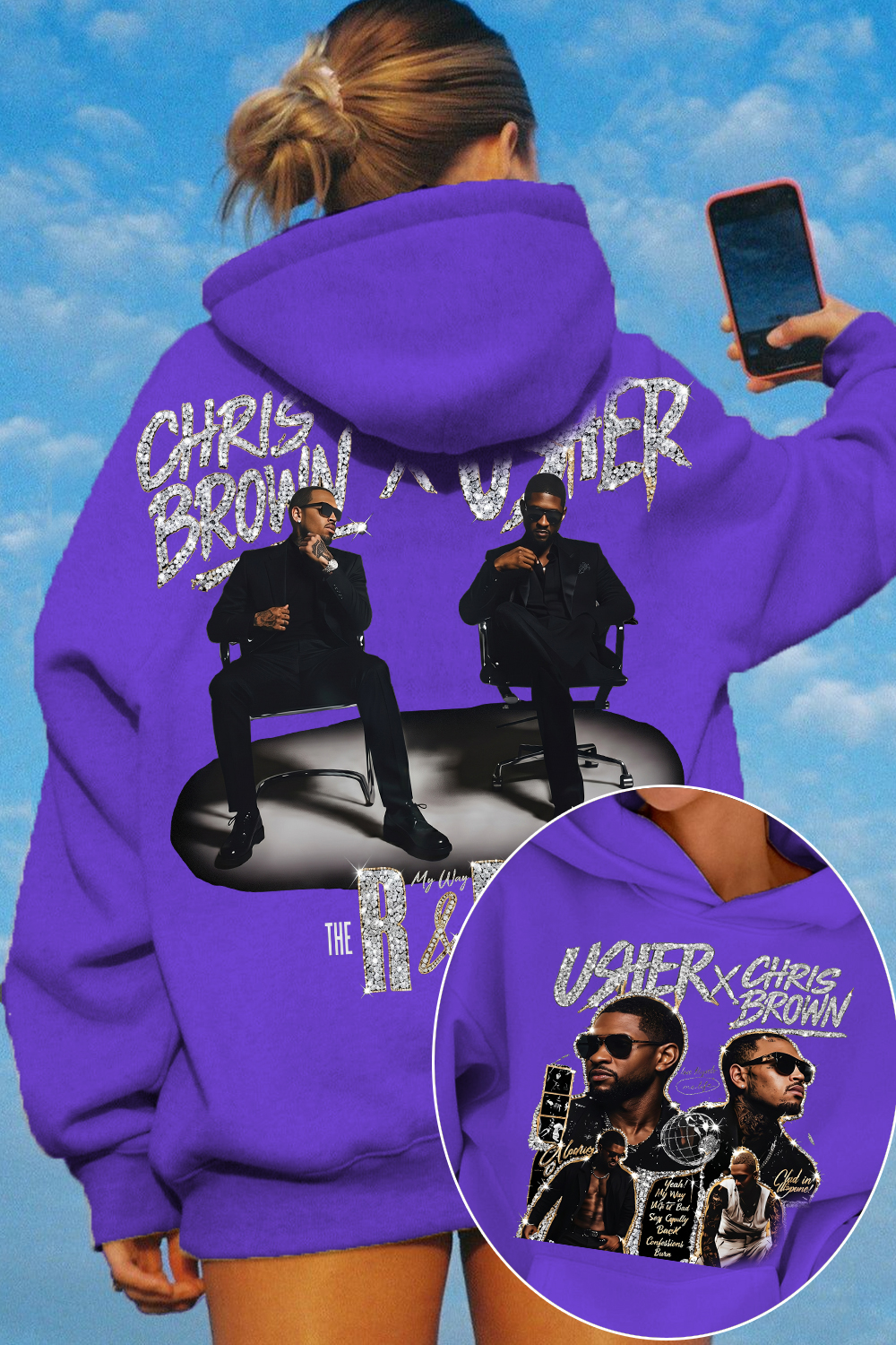 Chrisbrown & Usher Hoodie