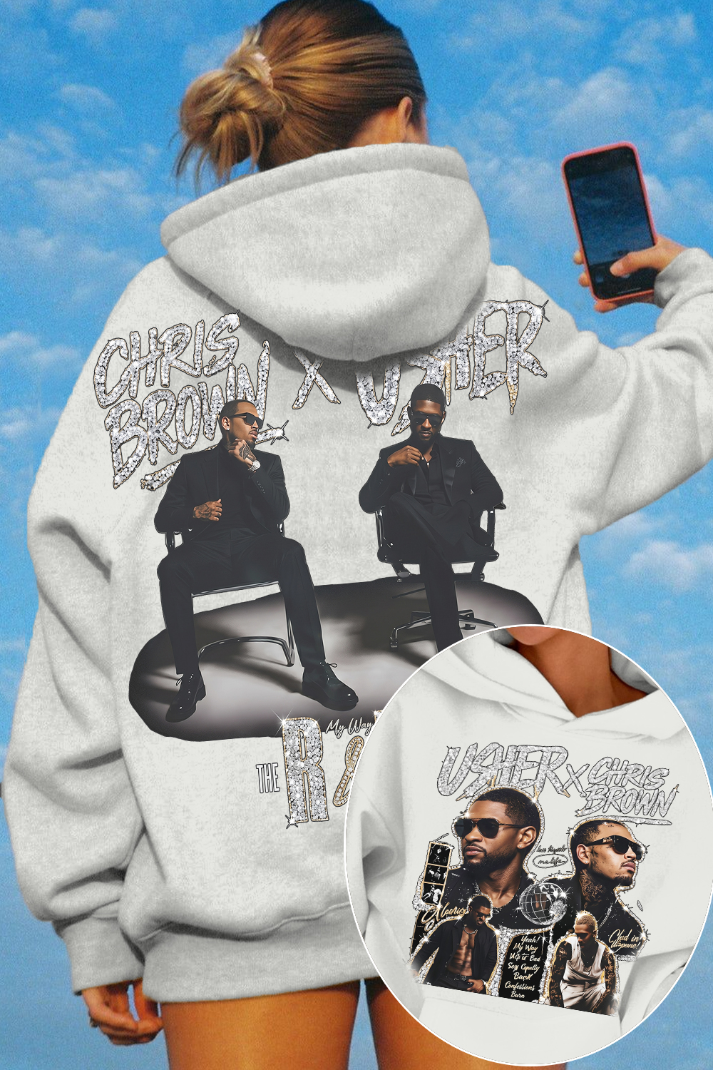 Chrisbrown & Usher Hoodie