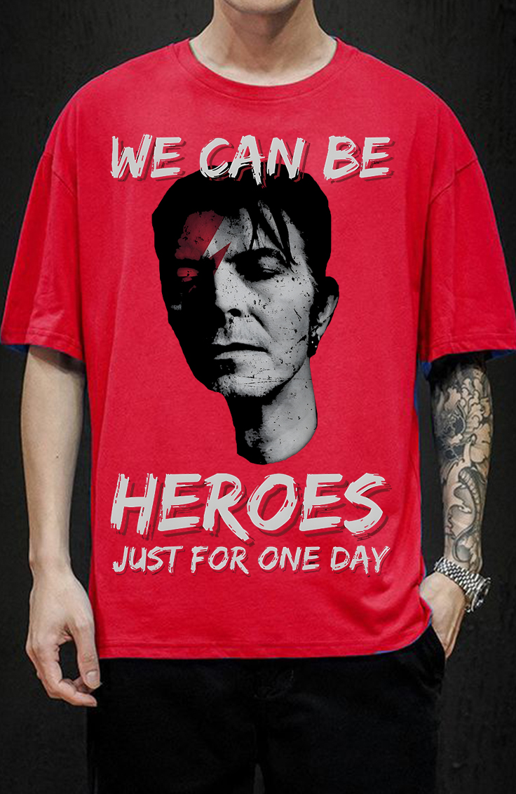 David Bowie We Can Be Heroes T-Shirt
