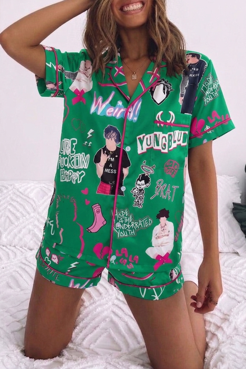 Yungblud Fans Pajamas
