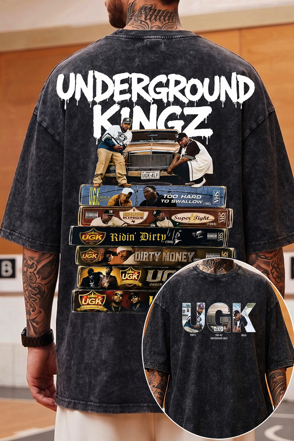 Underground Kingz Washed Cotton Tee