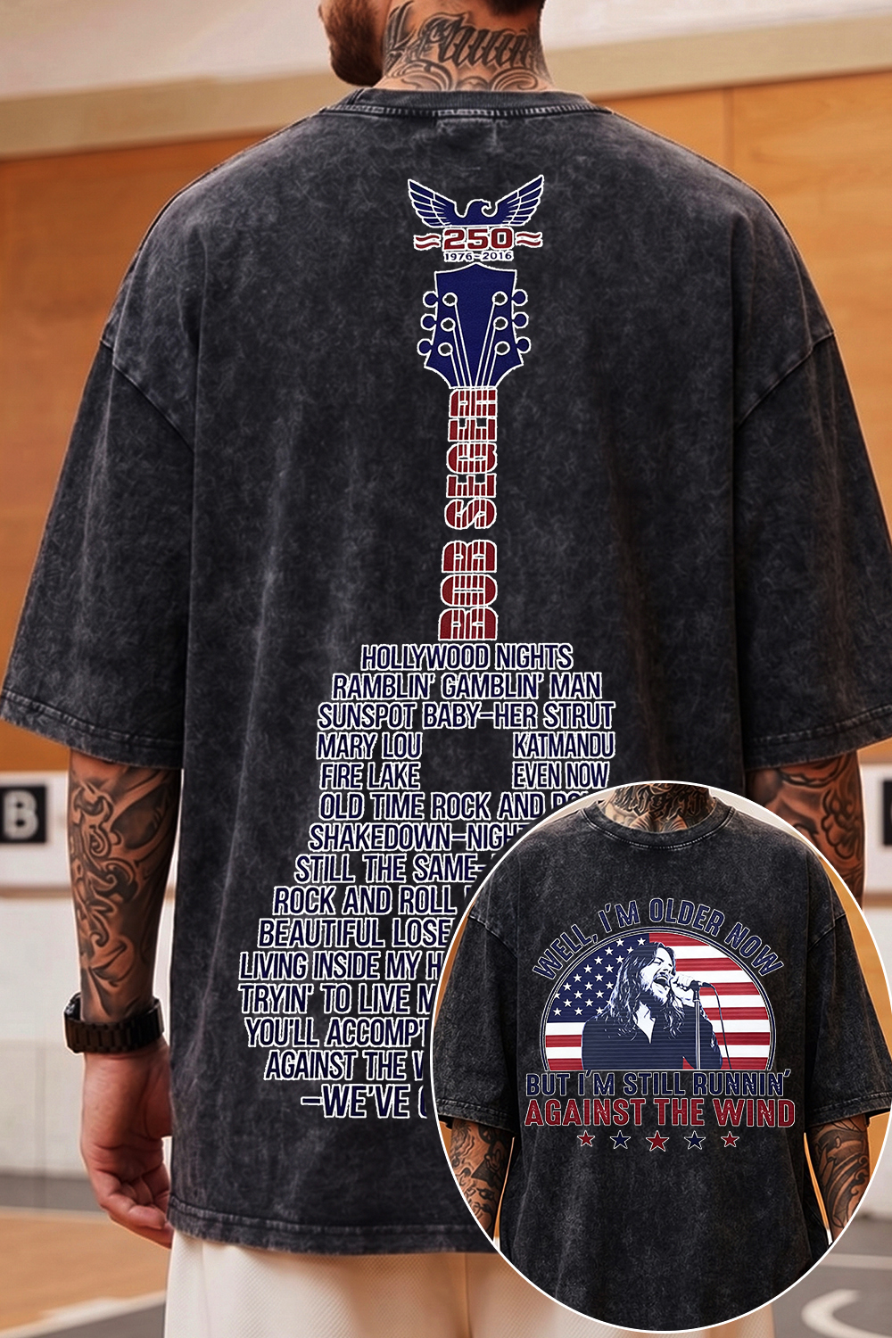Bobseger Concert Washed Cotton Tee