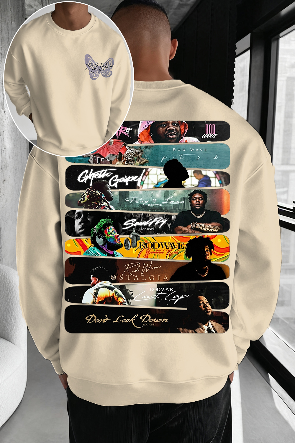 Rod Wave Album Sweatshirt