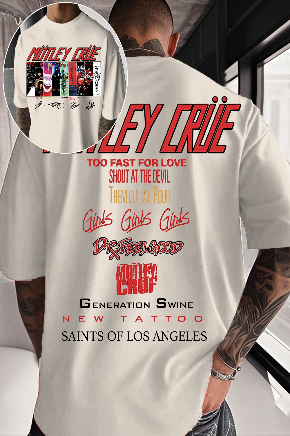 Motleycrue Fan Tee