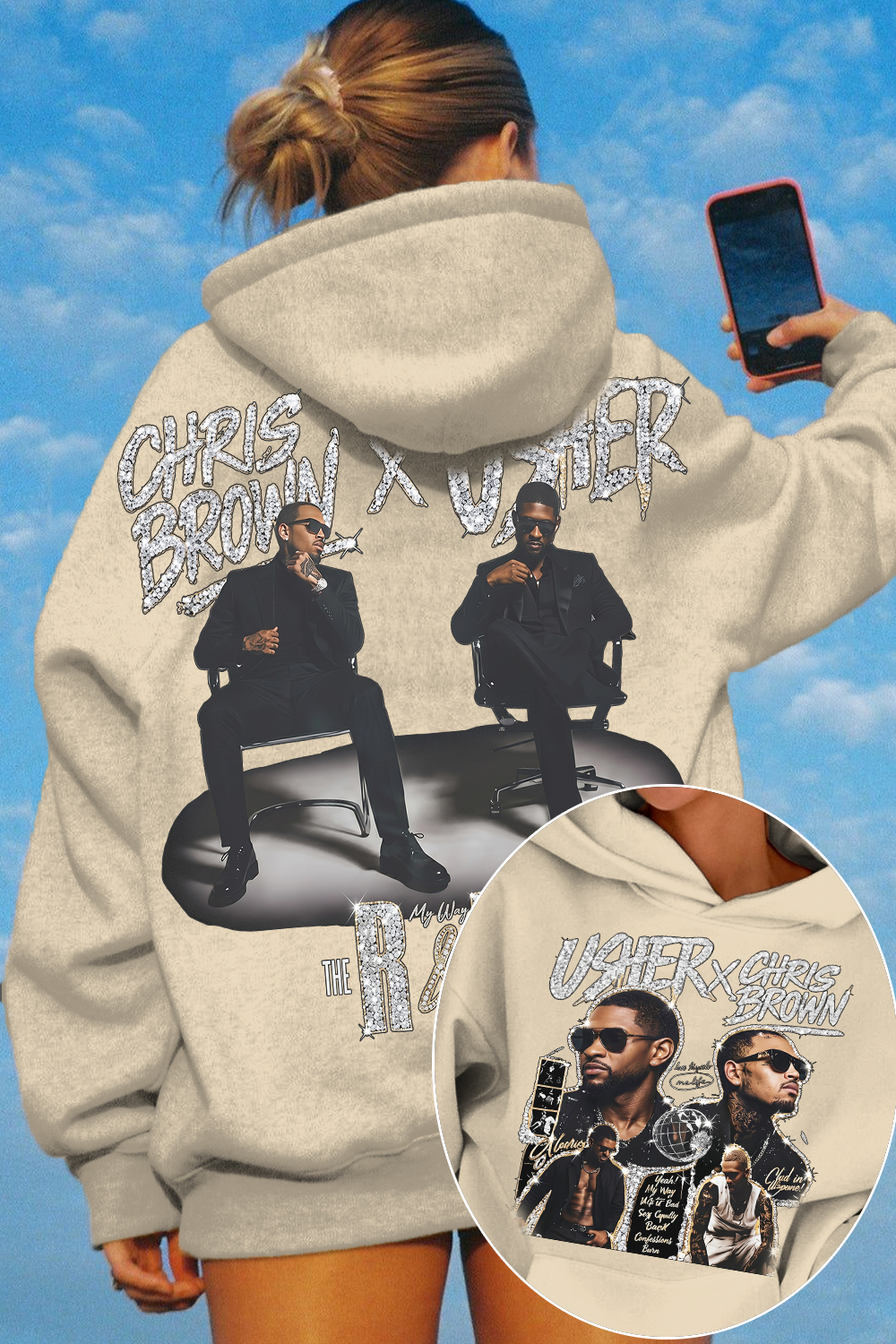 Chrisbrown & Usher Hoodie