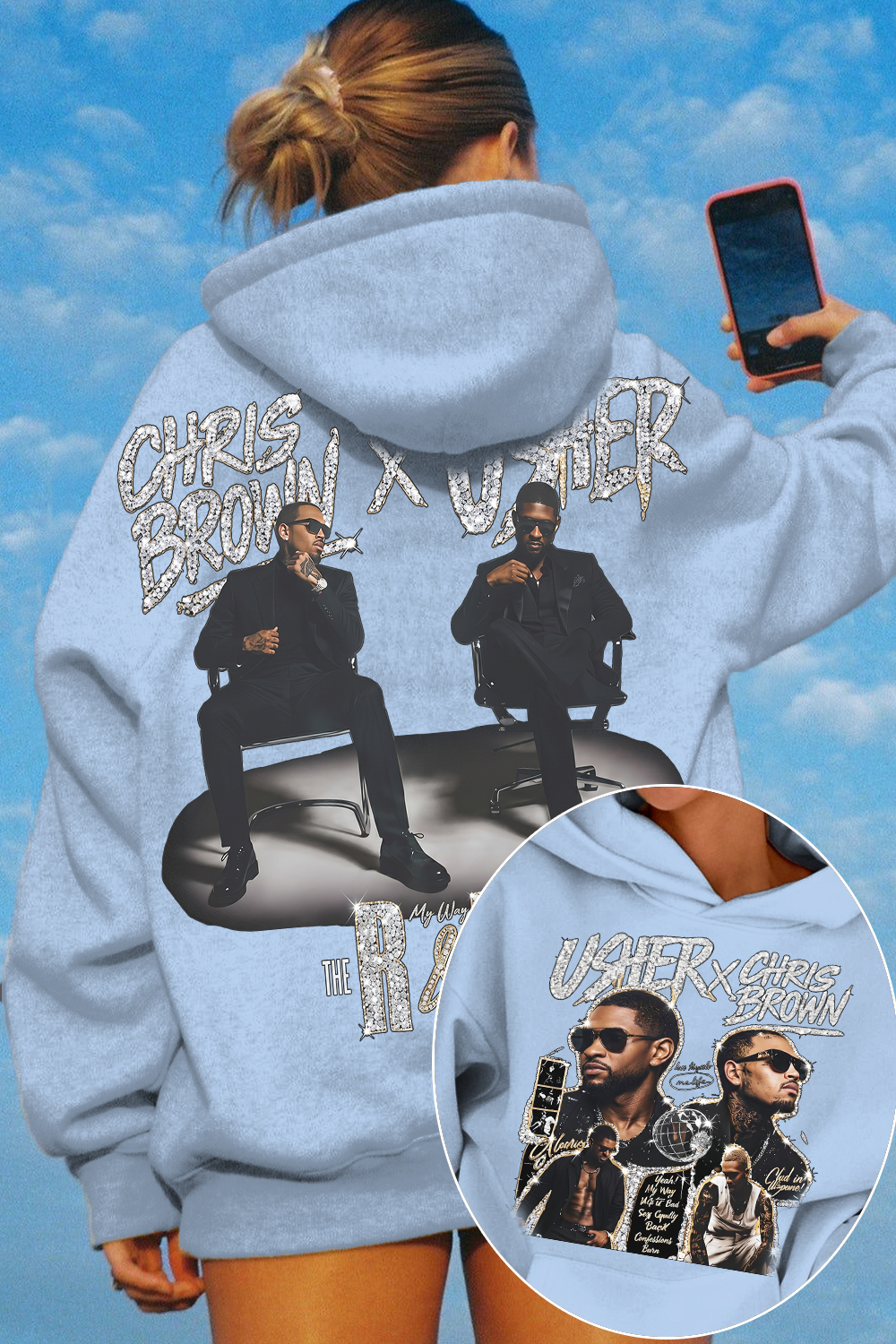 Chrisbrown & Usher Hoodie