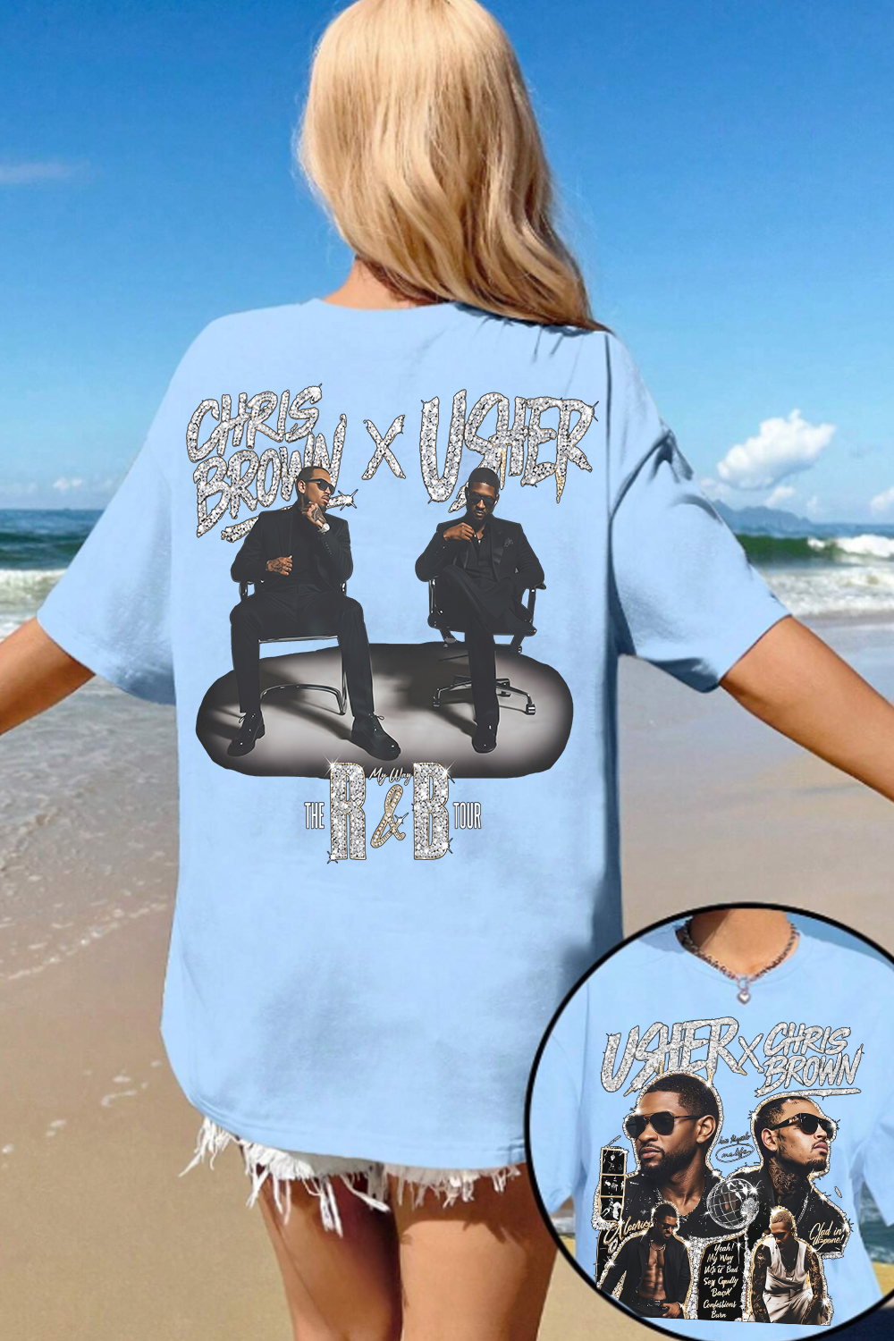 Chrisbrown & Usher Tee