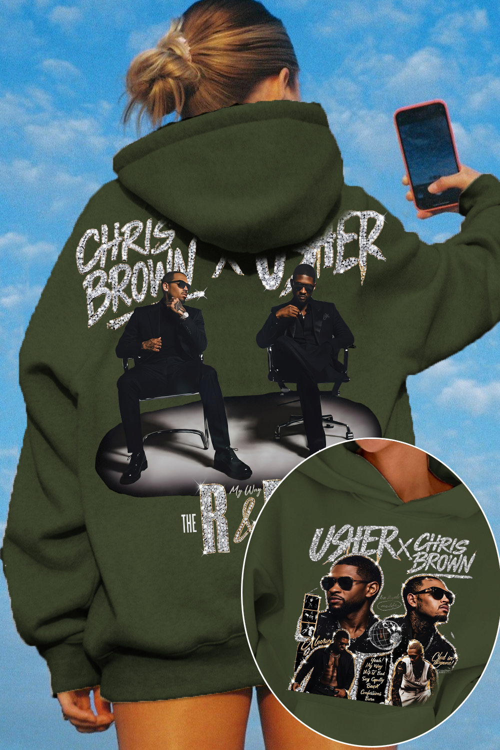 Chrisbrown & Usher Hoodie