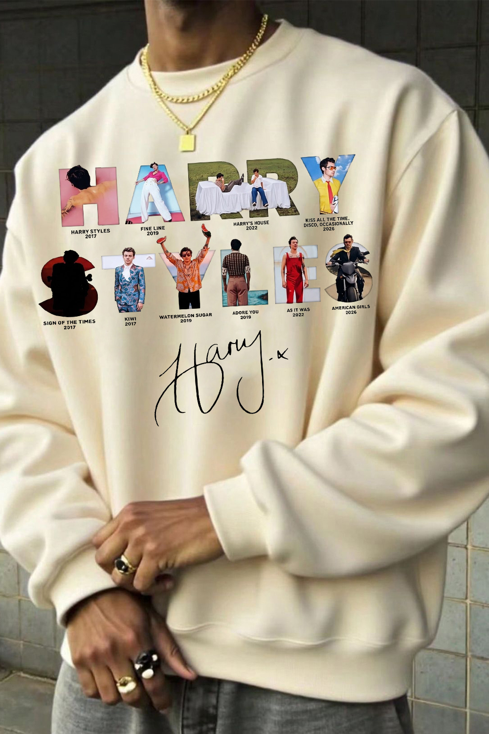 Harry Styles Fans Men's Sweatshirt