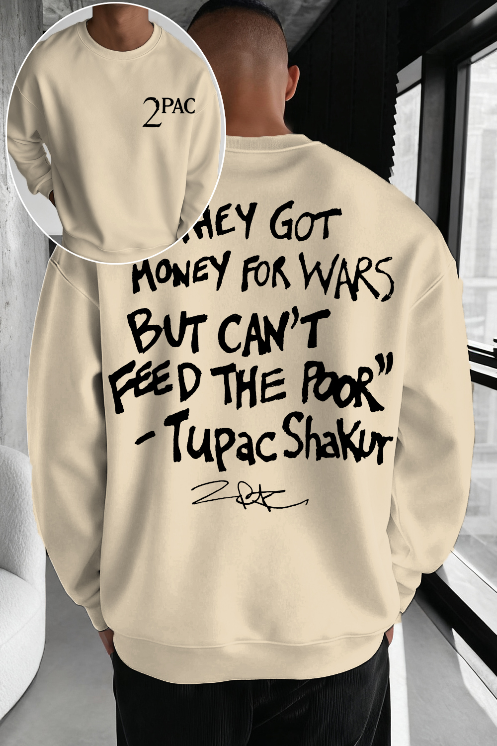 🎤🔥2Pac Sweatshirt