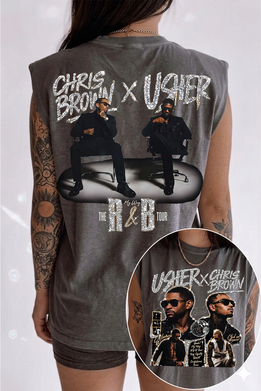 Chrisbrown & Usher Women Tank