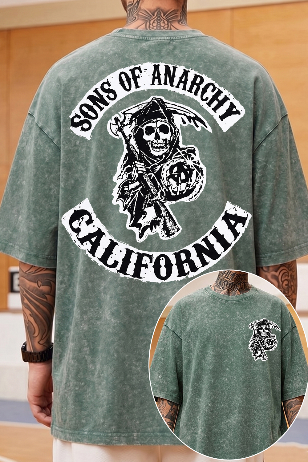 Sons Of Anarchy Washed Cotton Tee