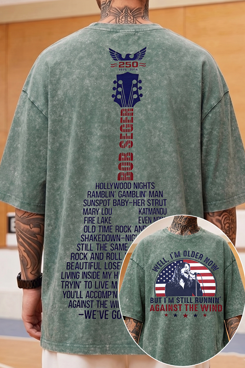 Bobseger Concert Washed Cotton Tee