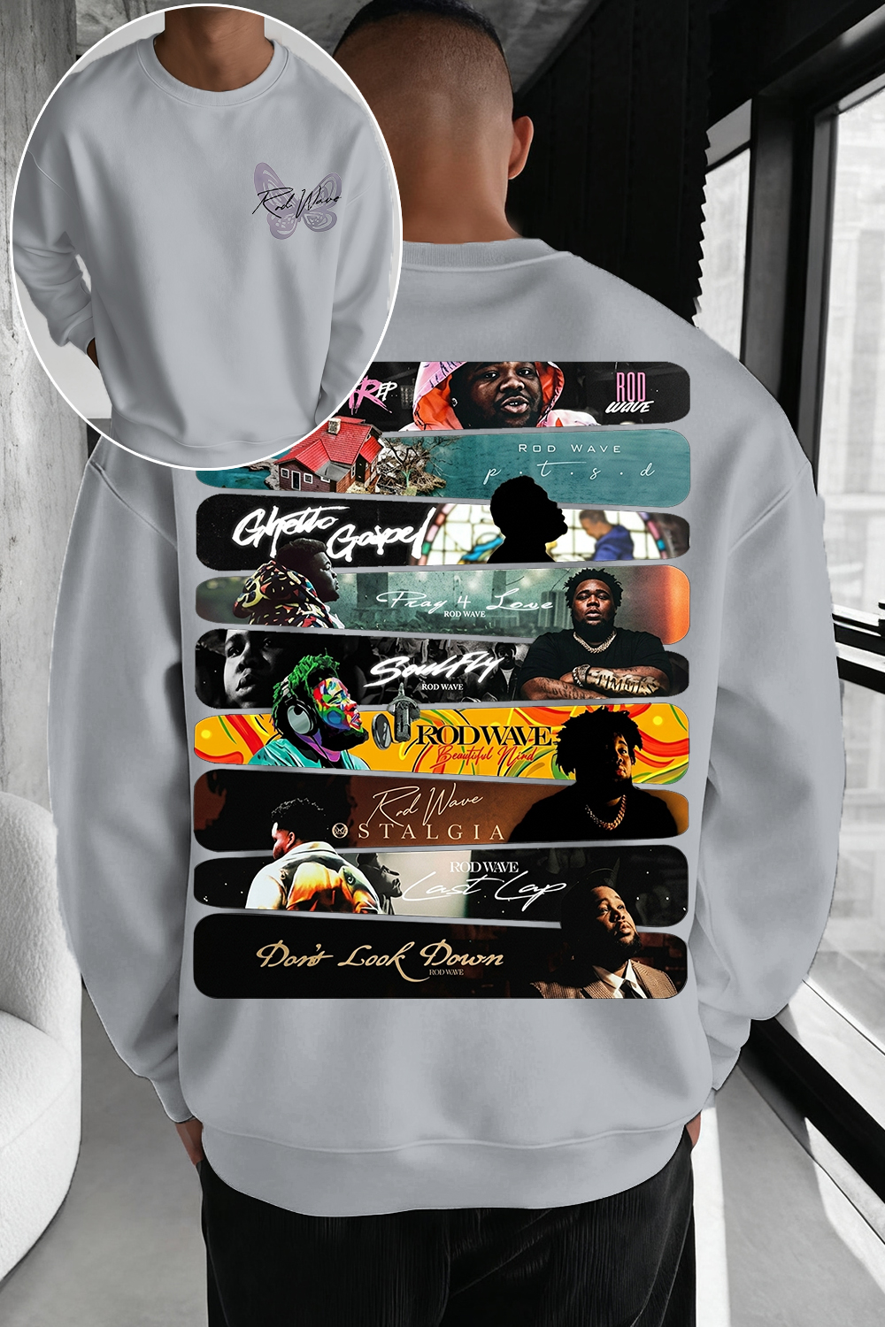 Rod Wave Album Sweatshirt
