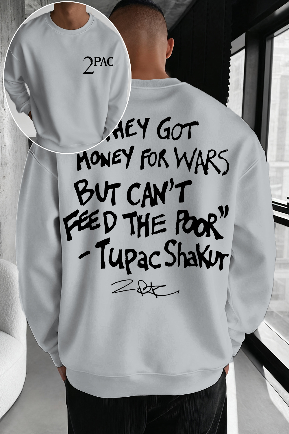 🎤🔥2Pac Sweatshirt