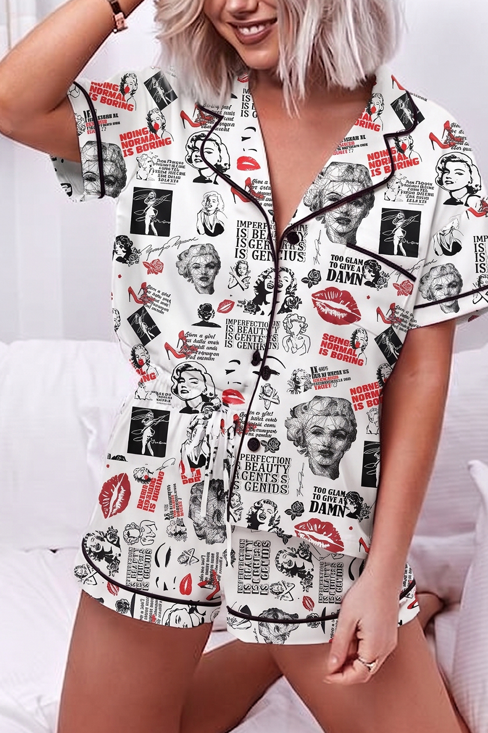 Marylin Monroe Pajama Set