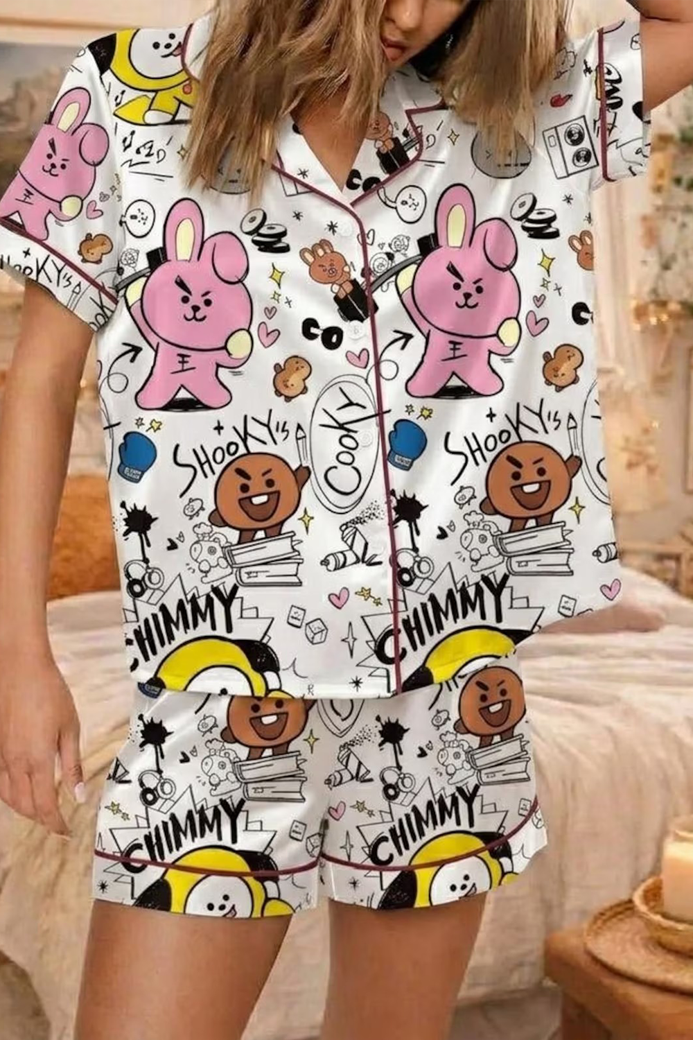 BTS Cooky Pajamas Set