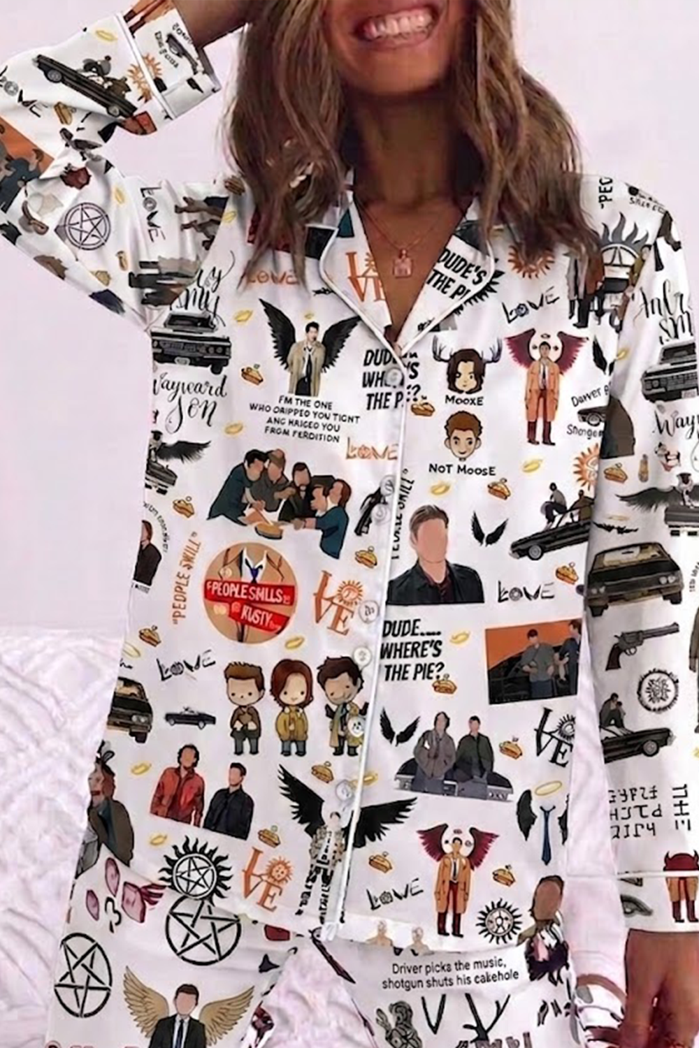 Supernatural Pajamas Set