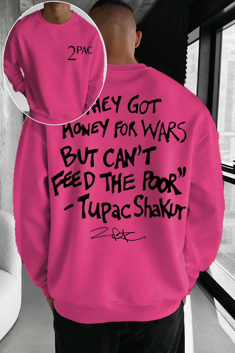 🎤🔥2Pac Sweatshirt