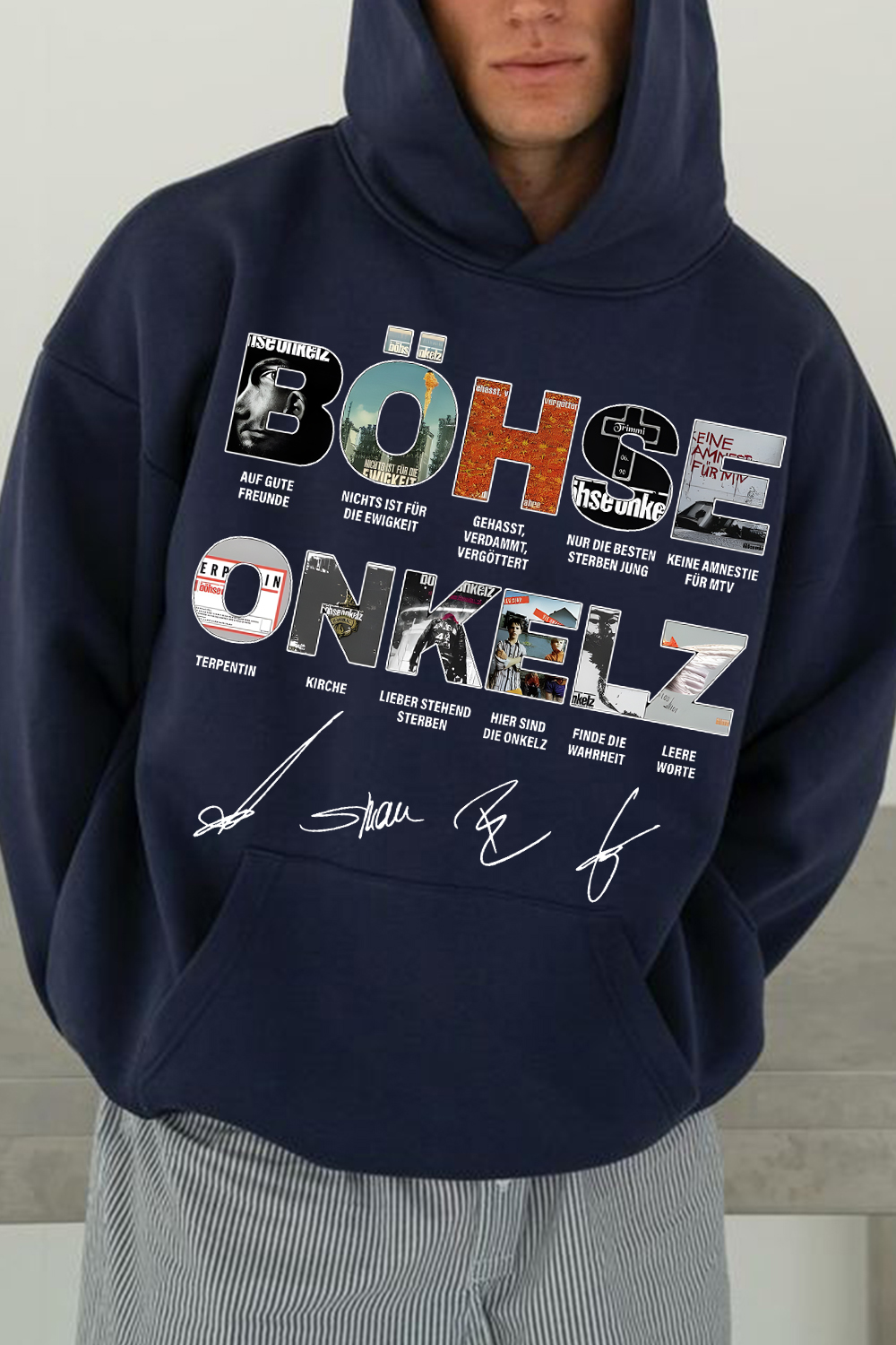 Bohse Onkelz 🤟 Men's Hoodie