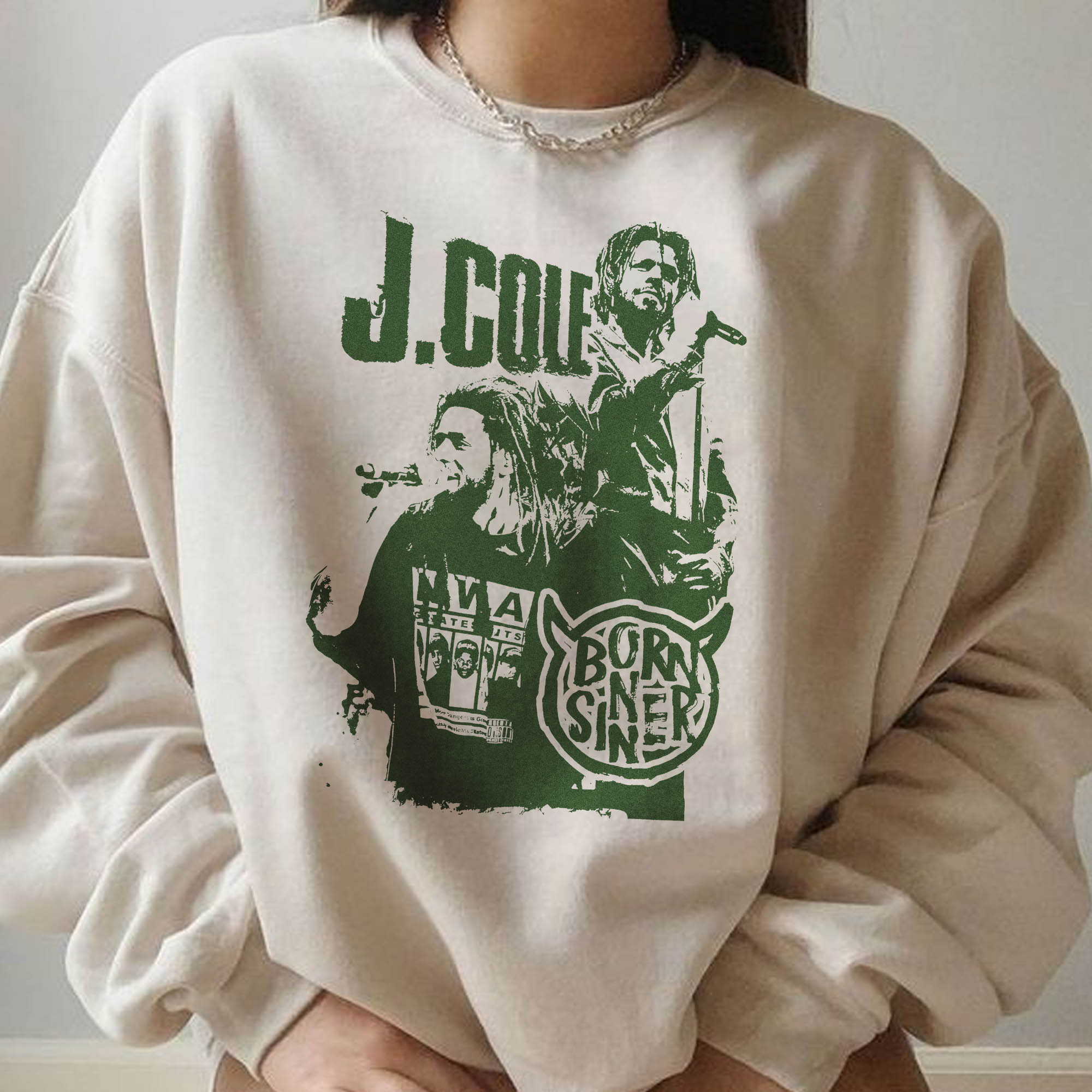 J. Cole Born Sinner  Shirt