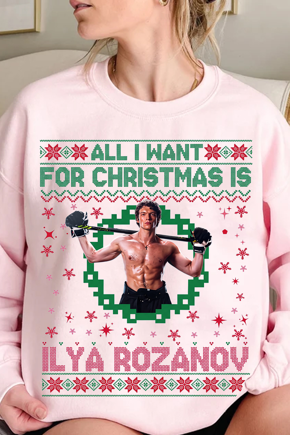 🔥 Heated Rivalry Christmas Sweatshirt