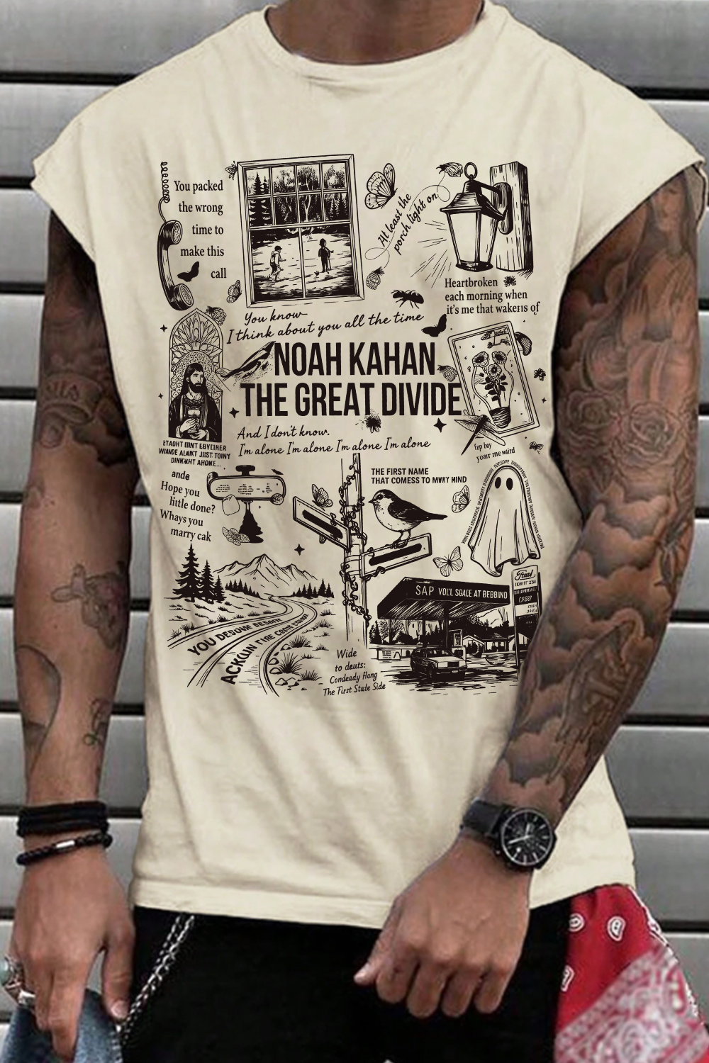 NK The Great Divide Men Tank