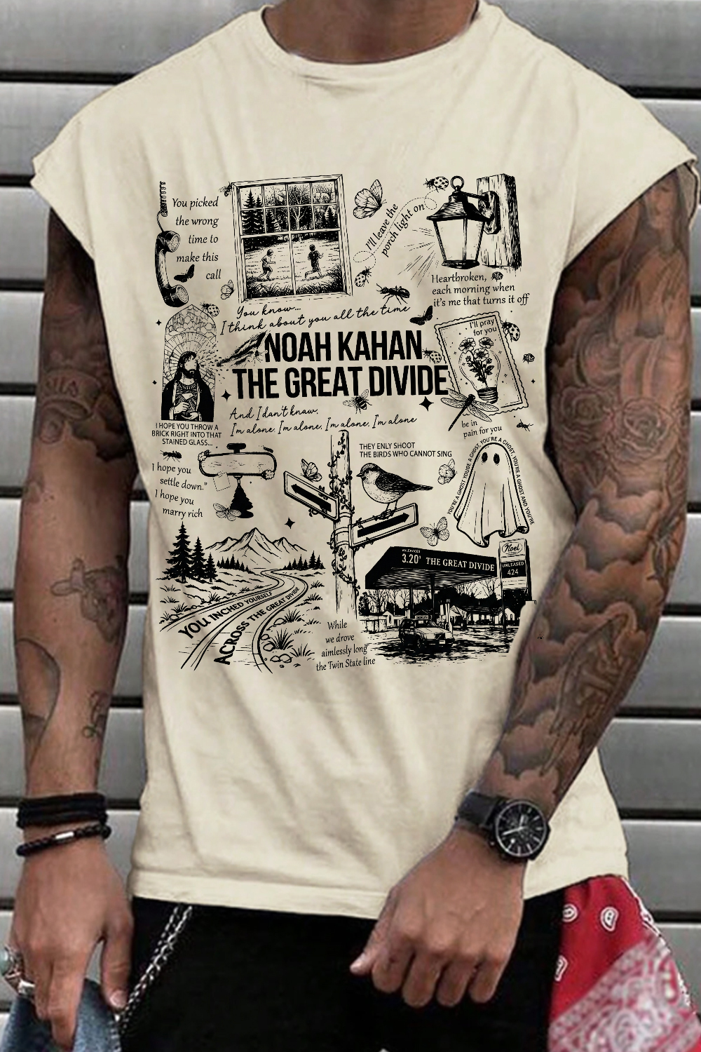 NK The Great Divide Men Tank