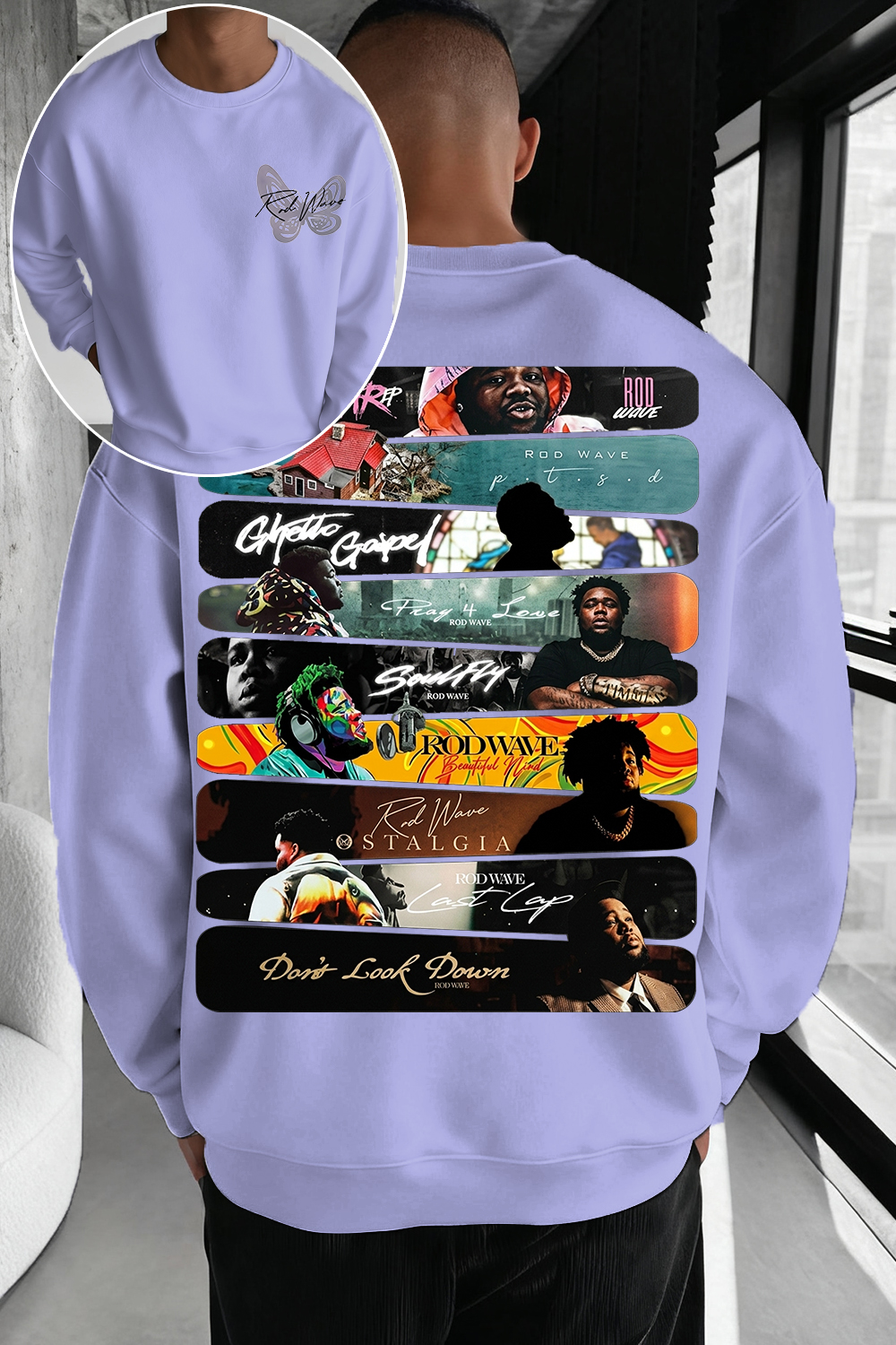 Rod Wave Album Sweatshirt